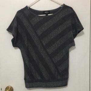 Sweater knit dolman style top